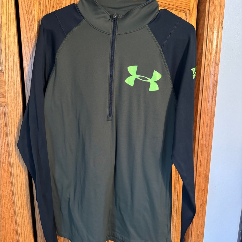 Under Armour Tough Mudder Quarter Zip Green